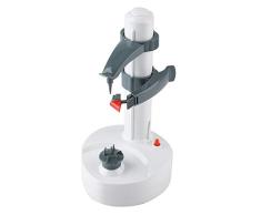 Delaman Electric Peeler, Pelador Automático de Frutas y Verduras, Funciona con Pilas, Máquina de Pelar Vegetales con Peras y Manzanas