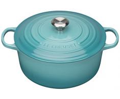Le Creuset Cocotte, Azul Caribe, 28 cm