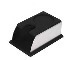 Fdit Soporte para café (2 colores, acero inoxidable y silicona)