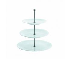 Kahla 327811-90032 Update - Soporte para tartas, dulces o fruta con 3 estantes, color blanco