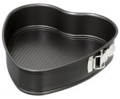 Zenker, Molde Acero con Forma de corazÃ³n para reposterÃ­a, Negro, 26 cm