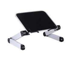 MISSMAO_FASHION2019 Soporte de Libro para Lectura Ajustable-Plegable Soporte para Recetario de Cocina Diseñado para Sujetar Libros Grandes y Manuales de Cualquier Tamaño 305x245mm