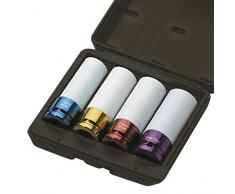 JBM 52338 - Pack de 4 vasos de impacto, especial extracción ruedas (1/2)