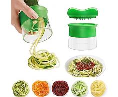 LANGING 1Piezas Cortador en Espiral Manual conpara Hacer Espaguetis de Verduras y Patatas