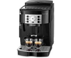 Delonghi Magnifica S - Cafetera Superautomática con 15 Bares de Presión, Cafetera para Espresso y Cappuccino, 13 Programas Ajustables, Sistema de Auto-limpieza, ECAM 22.110.B, Negra