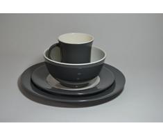 Set vajilla melamina Gris