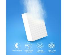 Kollea Esponjas Mágicas, 10 Pack Borrador Mágico sin Chemical, Magic Sponge para la Limpieza de Manchas, Encaja para Baño, Cocina, Baldosas de Cerámica, Limpieza de Paredes
