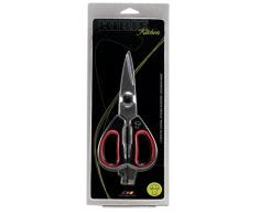 Juego de 3 tijeras de cocina en acero inox- multiusos, para aves, para marisco