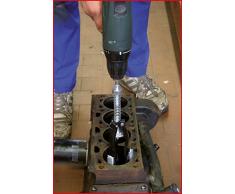 KS Tools 150.1190 - Cilindro piedra de afilar de 3 brazos, Ø32-89mm