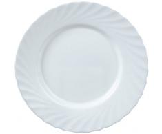 Arcoroc Trianon Uni plato llano 24,5cm, 6 Plato
