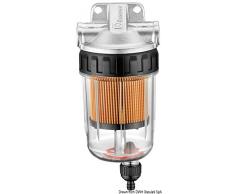 Filtro Decantador de Gasoil con Grifo de Vaciado de Agua