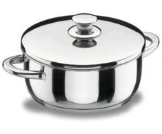 Lacor - 40024 - Cacerola Con Tapa Vitrocor 24cm Inox