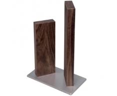 Kai Stonehenge - Soporte para Cuchillos magnÃ©tico de Madera de Nogal, tamaÃ±o pequeÃ±o