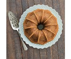 NordicWare Molde/Forma/Tartas Molde – Cúpula, Aluminio, Plata, 24 x 24 x 10,2 cm, 1 Unidades