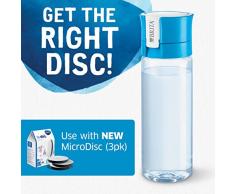 BRITA Vital Filtro TecnologÃ­a MicroDisc, Ãptimo Sabor para Disfrutar en Cualquier Lugar, Botella de Agua sin BPA, Tritan, 0.6 litros, Rosa