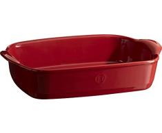 Emile Henry - Bandeja Rectangular de cerámica para Horno, tamaño pequeño, cerámica, Grand Cru, 29 x 19 x 7 cm