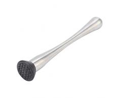 Ice Muddler Cóctel Mortero Acero Inoxidable Bar Muddler Martillo Duradero Licuadora Bebidas Bar Apto para Lavavajillas Restaurante Uso Familiar