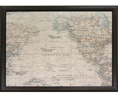 Andrew ́s Bandeja Rodillera Laptray con Cojín Bandeja para Portátil Mapa del Mundo
