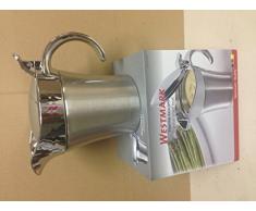 Westmark 62242260 – Salsera térmica, 0,5 L, ABS/PP/Acero Inoxidable, Plata, 18 x 14,3 x 11,5 cm