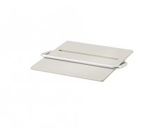 RIG-TIG Servilletero Nap-It, Servilletero, Abs-Plástico y Aluminio, Blanco, 22 x 20 cm, Z00086