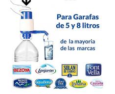 MovilCom® - Juego de Tubos para dispensador Agua para garrafas Compatible con Botellas (Pet) de 2,5, 3, 5, 6, 8 y 10 litros | para Botellas con el tapón diámetro 38mm y 48mm