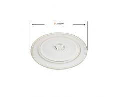 Recamania®- Plato Microondas Whirlpool 481246678407 (28 cm) GT305NY/ MAX/ MT263/ VT265