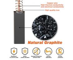 JamBer - 2 escobillas de carbón para lavadora Bosch Siemens 154740