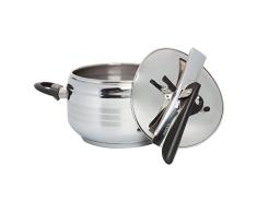 Swiss Home Zurich - Olla a presión, 5 litros, acero inoxidable