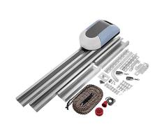 Mophorn Operador de Abridor de Puertas de Garaje 1000N Kit Completo 150W Control Remoto Eléctrico Automático Puertas Abrelatas Kit de Puertas Corredizas
