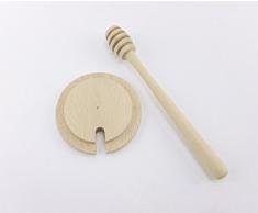 Madera de Haya Miel profunda con tapa de tarro woodeeworld