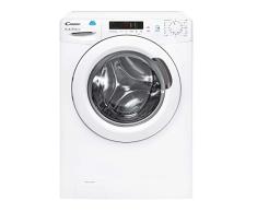 Candy CS 1292D3/P-S - Lavadora carga frontal 9Kgs, 16 programas, 1200rpm, programas rápidos, NFC, 61dba, display digital táctil, clase A+++, color blanco