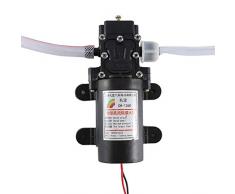 Bomba aceite 12V 60W 0.8MPA, Kit de bomba de extracción de aceite eléctrico, bomba de transferencia para trasvasar gasoil/petróleo/fluido/líquido