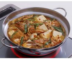 26cm Plato de acero inoxidable 25468 de viento de barro olla poco profunda (Jap?n importaci?n / El paquete y el manual est?n escritos en japon?s)