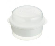 Kitchen Craft - Olla para microondas para cocción al Vapor (3 Piezas, 2,2 L)