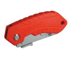 Stanley 0-10-243 - Cuchillo de seguridad autoretráctil y plegable, 160 mm