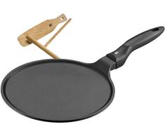 WMF Devil Sartén para Crepes, fundición de Aluminio, Negro, 27 cm