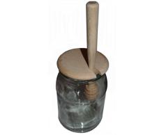 Cuchara para miel con jar juego | Miel | Batidor de miel |