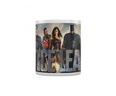 Pyramid International Liga de la justicia película (Teaser) oficial en caja de cerámica café/té taza, papel, multicolor, 11 x 11 x 1,3 cm