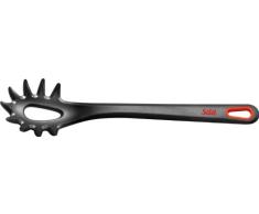 Silit Extra Line Cuchara Pasta, Silicona, Negro
