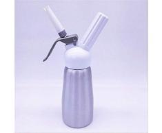 Cocina Sifon Espumas Dispensador De Crema Batida A Mano De Óxido Nitroso Plata 1pc