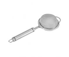 Colador Fino de Malla de Acero Inoxidable Colador de Cocina Filtro de Cocina para Huevo Té Arroz Jugo 26.5cm / 10.4 Pulgadas Diámetro 10cm / 3.9 Pulgadas