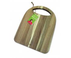 Jamie Oliver Acacia Madera Tabla de Cortar con Mango jc1300 formschönes de Servir y Tabla de Cortar de Madera de Acacia con Mango Integrado. Dimensiones: 38 x 29 cm