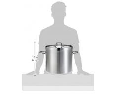 Lacor Chef Luxe 54136 - Olla con tapa de 36 cm, inoxidable