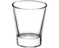 Vasos de Café 6 Pcs 8,5 cl 3 oz para Bombon o Cortado (Caffeino) Expresso - Bormioli Rocco Professional - Caffenio Vaso Gobelet Becher - para Cafetera Nespresso Krups Delonghi Siemens