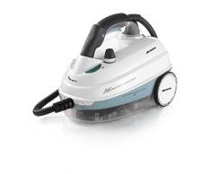 Ariete 4146 Limpiadora de Vapor, 5 Bars de Presión, Potencia 1500 W, Autonomía 55 min., color blanco y detalles en azul