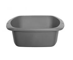 Whitefurze â Palangana (pequeña, rectangular fregadero de cocina cuenco de plata)
