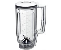 Bosch MUZ5MX1 - Accesorio de vaso para robot de cocina de la serie MUM5, color blanco y transparente