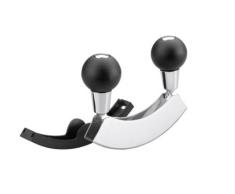 Lacor - 60365 - Corta Verduras Manual Doble Cuchilla Inox. 17x2cm