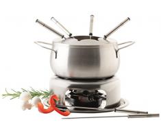 Domestic by Mäser - Juego de fondue de 12 piezas, 3 en 1, para carne, queso o chocolate