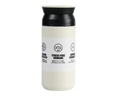 EKKONG Taza de Viaje, 350 ml Frasco Termico, Tazas de Café Viaje Termo Inoxidable, Térmica de Doble Pared, Reutilizable, Antigoteo, Hermética, para Coche Oficina